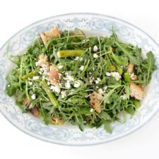 RECIPE: Asparagus Panzanella with Lemon Dressing