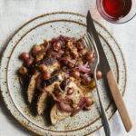 Pork Loin with Onion and Grape