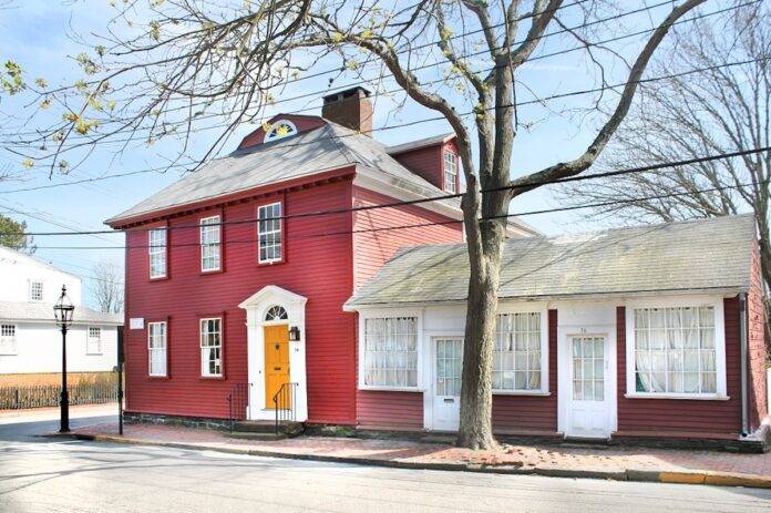 The Townsend House in Newport, Rhode Island