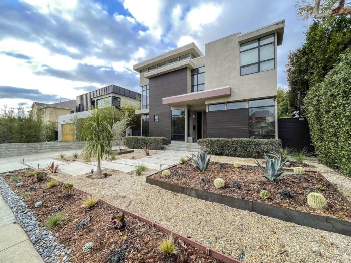 A drought tolerant garden.