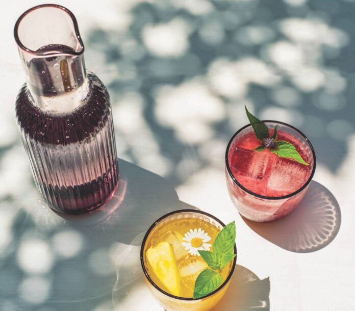 Ginger Strawberry Shrub. Photo by Stacey Cramp