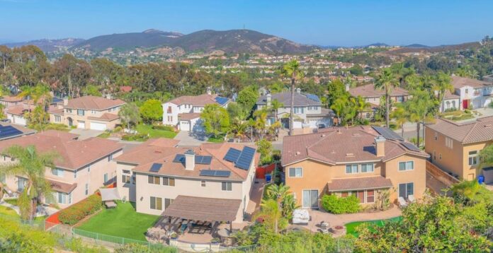 A residential area in San DIego, Calif. — Image courtesy of Shutterstock