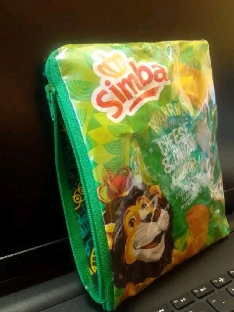 Simba package zip pouch