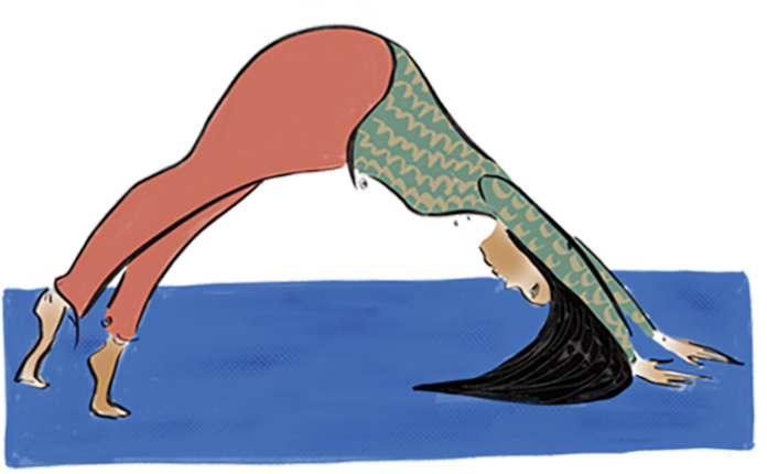 yoga illustration