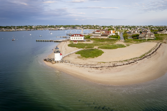 lighthouse on a beach