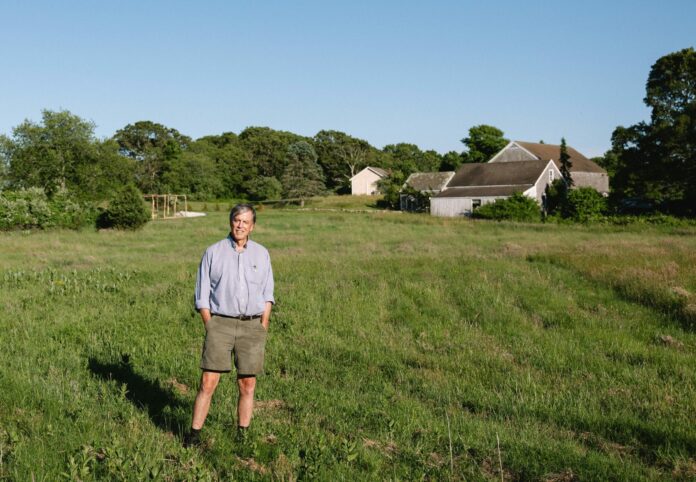 david foster standing in field