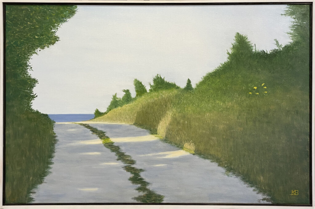 painting of a road