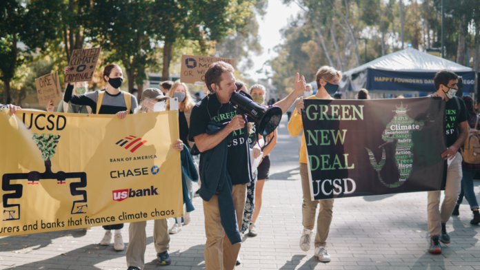 rally for climate activism