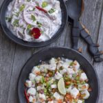 kinilaw with coconut milk and without