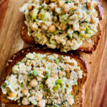 tuna salad on bread