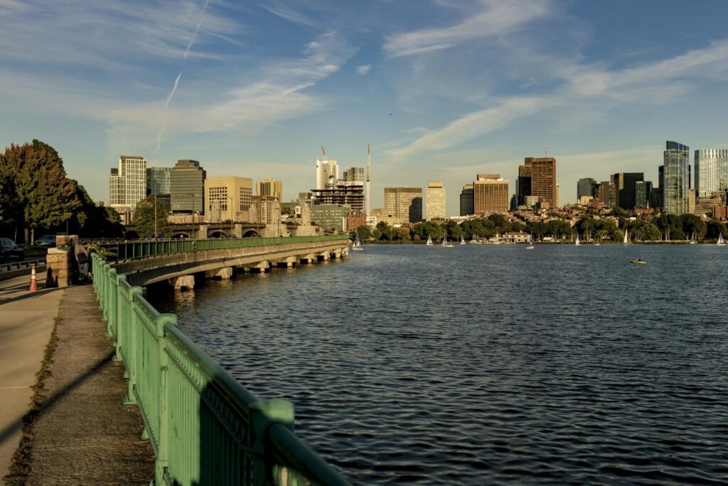 late afternoon on the Charles River