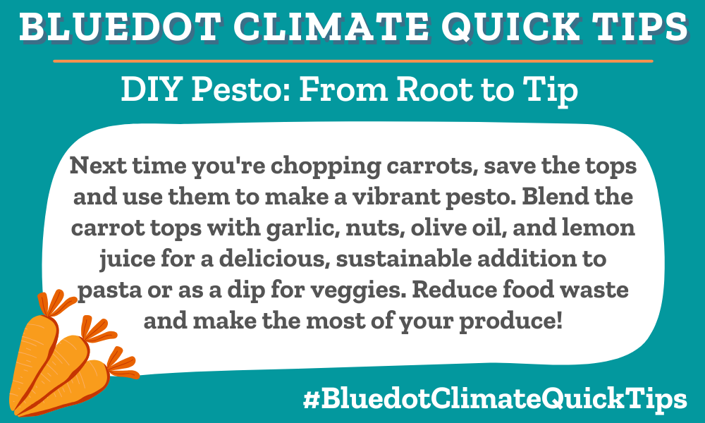 Cook up that waste-not, want-not pesto with this easy recipe. 