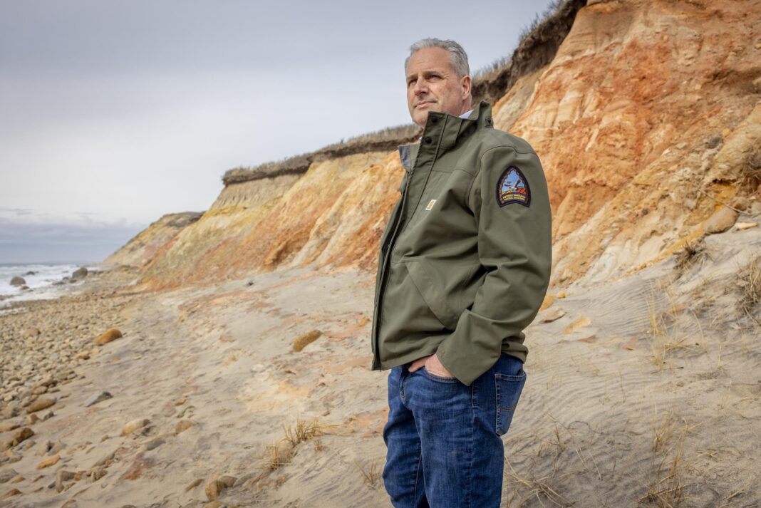 Bret Sterns, the Director of Natural Resources for the Aquinnah Wampanoag Tribe