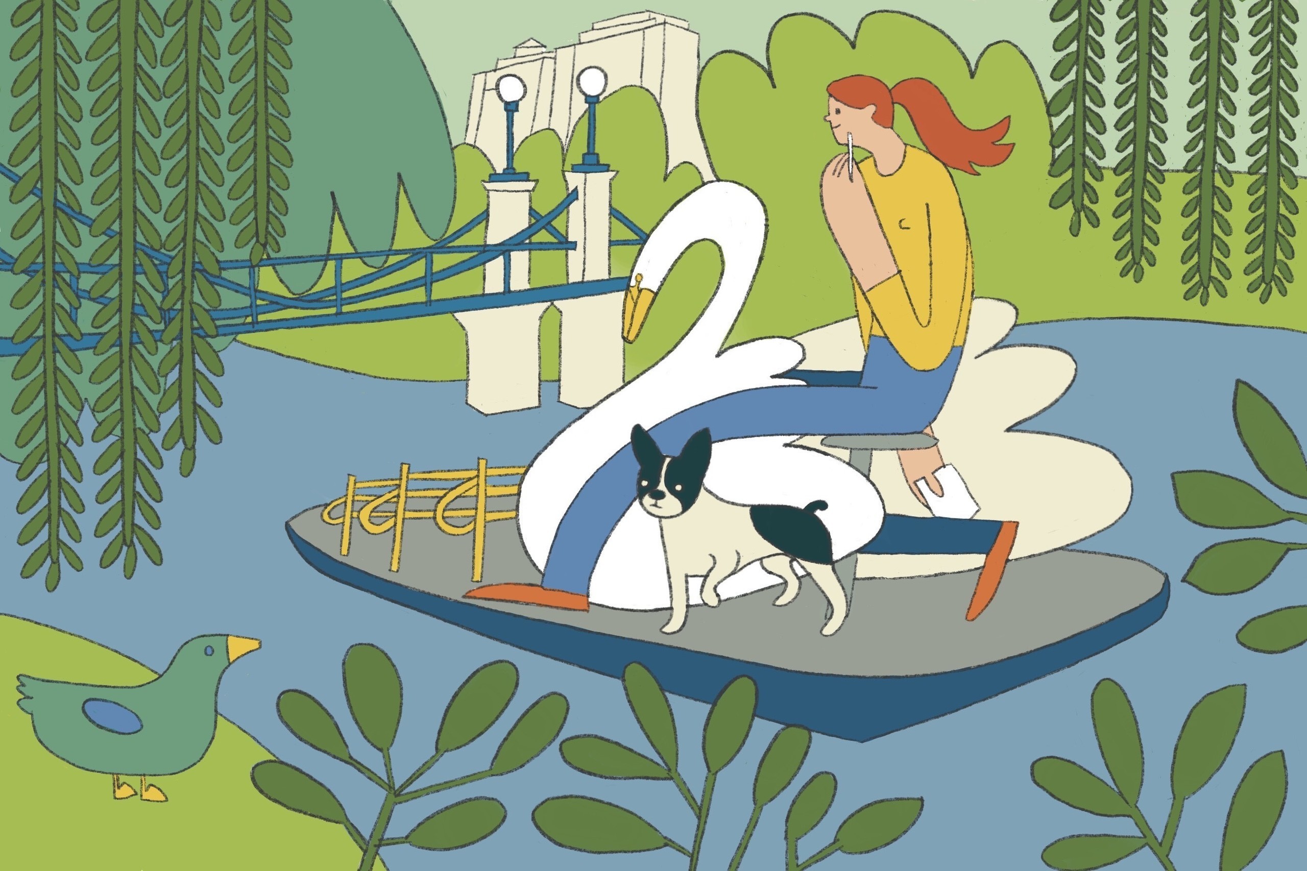 Elissa Turnbull illustration of Dear Dot in Boston