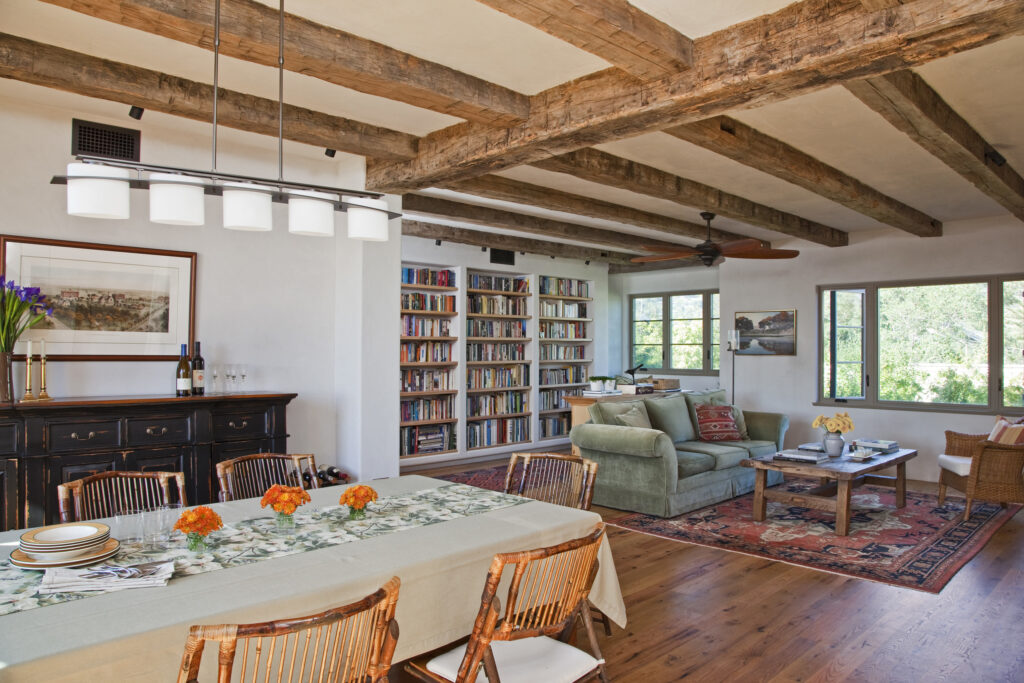 the interior of dennis allen's home