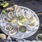 Oysters with Jenny’s Cilantro Lime Mignonette