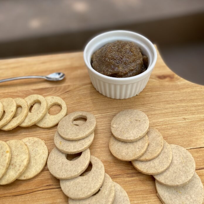 jam and cookies
