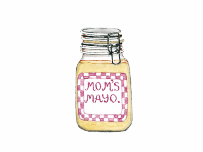 mayonnaise drawing
