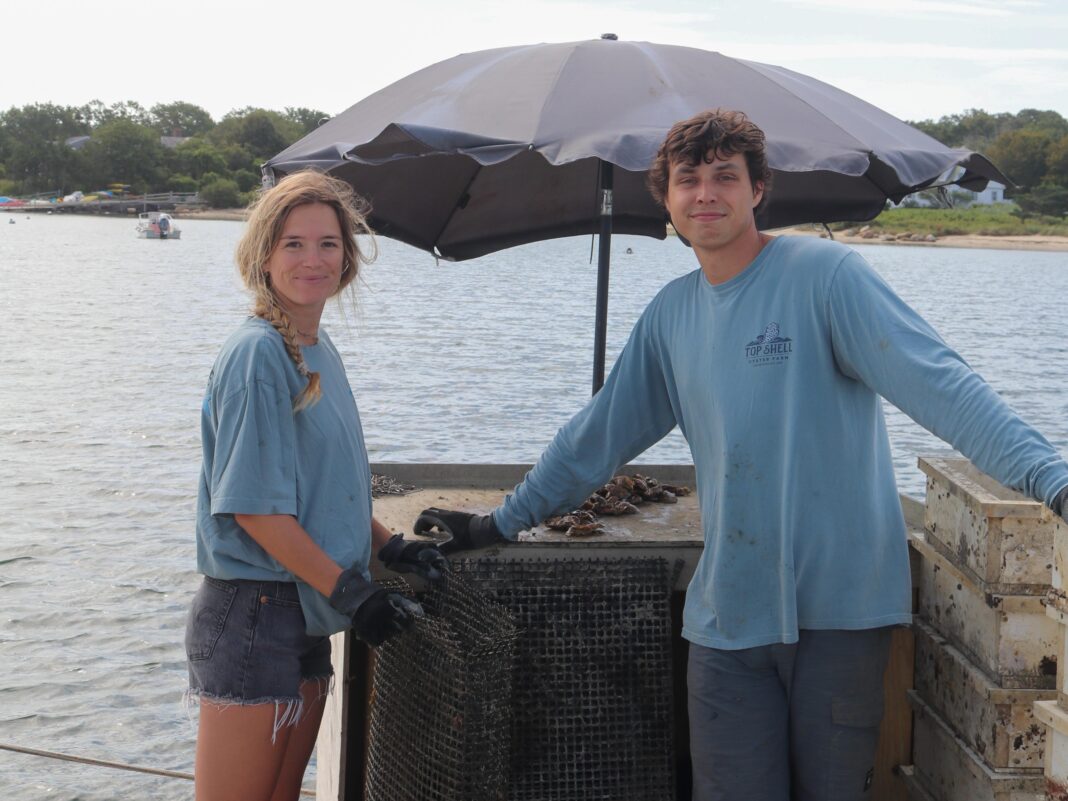 the owners of top shell oyster farm