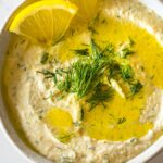 lemon dill hummus