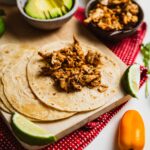 chicken tacos with sides