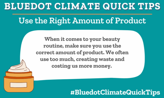 Make sure you use the correct amount of your beauty products. Here’s a handy guide for how much you really need.