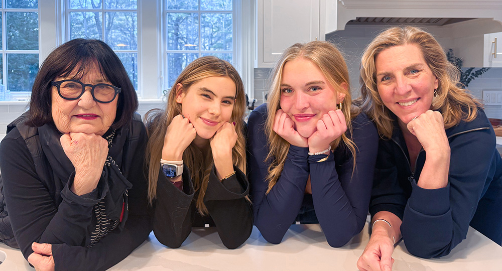 Imagine If Podcast Hosts from left to right: Vicki Riskin, Cleo Carney, Ally Giebutowski, Janet Kraus.