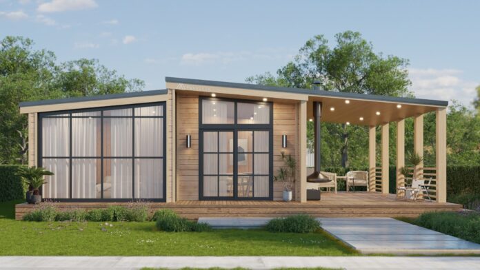 a prefab house made by parkville