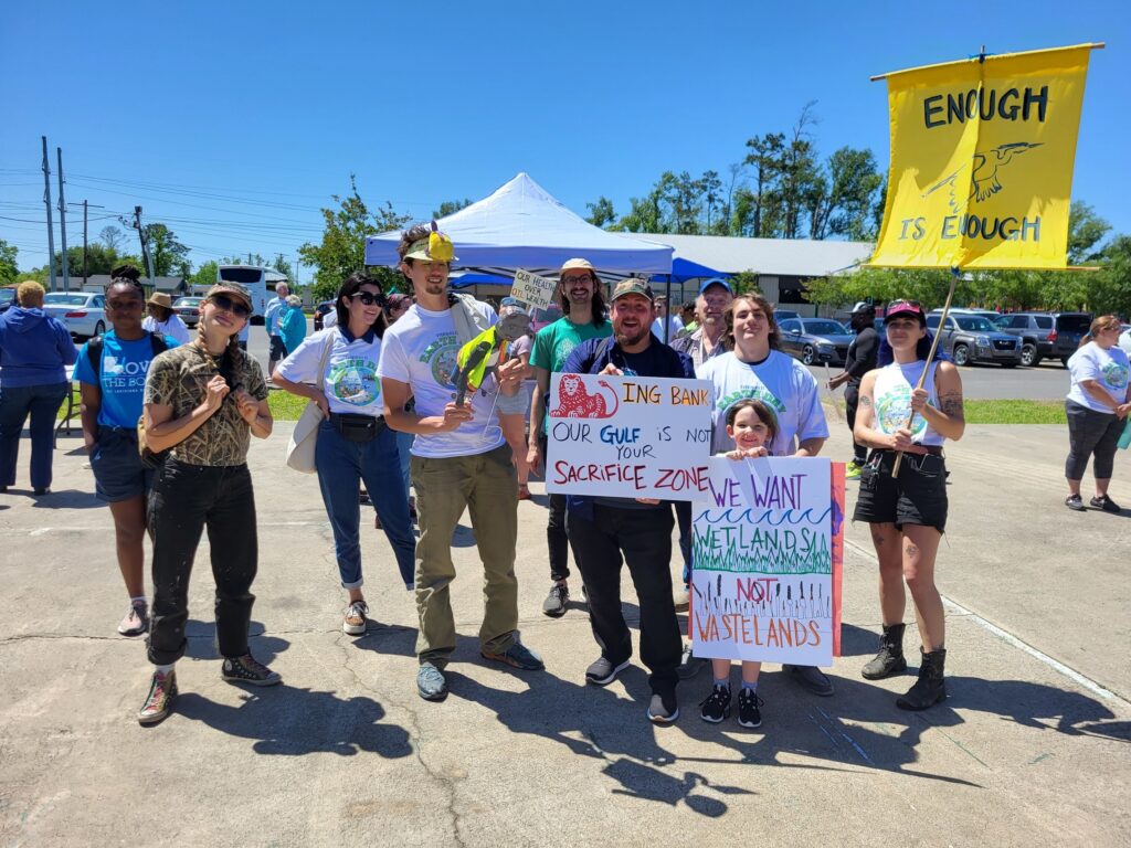 james at a 2024 earth day celebration