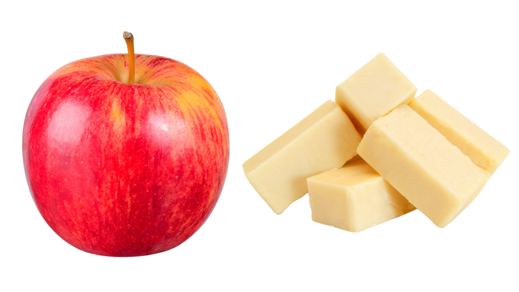 apple and cheddar