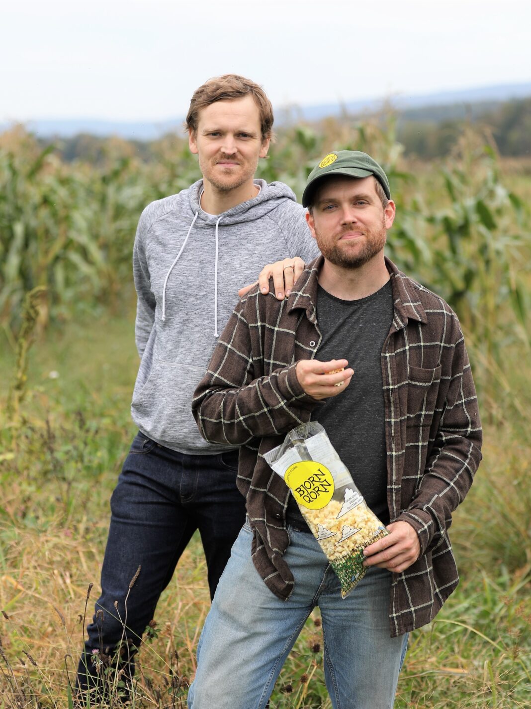 Jamie O’Shea (front) and Bjorn Quenemoen
