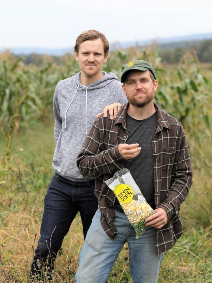 Jamie O’Shea (front) and Bjorn Quenemoen