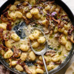 miso mushroom gnocchi