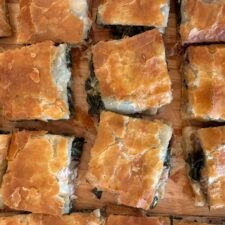 RECIPE: Kale, Mushroom, and Fontina Slab Pie