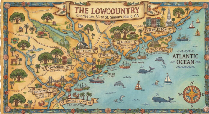 Lowcountry Map