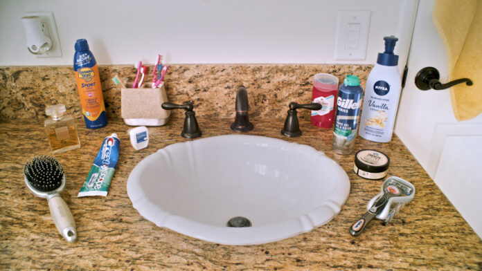 bathroom products from The Plastic Detox documentary