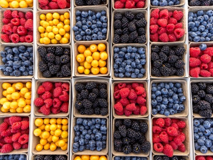 fruit from a farmer's market