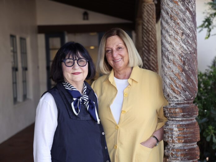Victoria Riskin (left) and Marianne Partridge (right)
