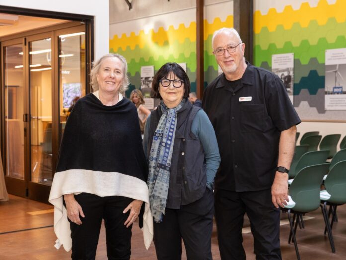 sigrid wright, victoria riskin, and mark sylvester