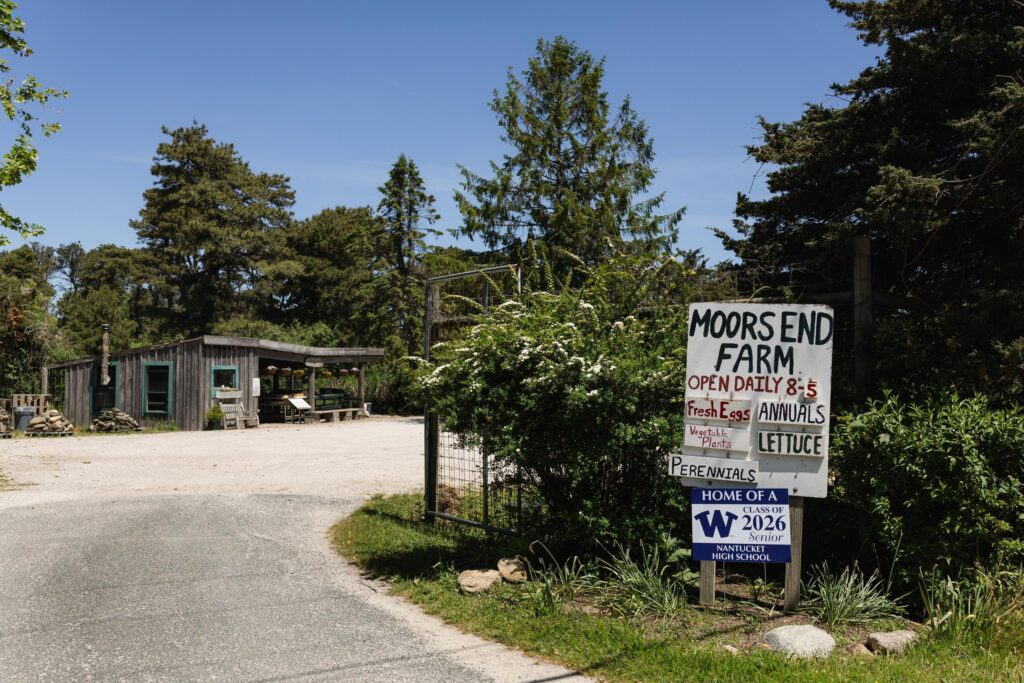 moors end farm entrance