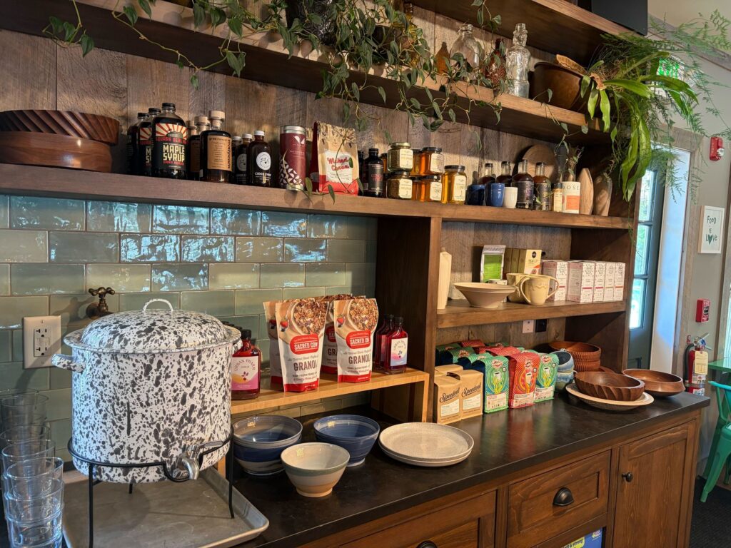 the beverage station at pip & anchor