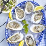 cucumber basil mignonette