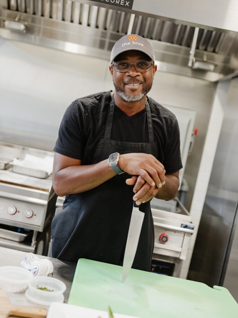 chef Jermaine Scarlett from nantucket island creations