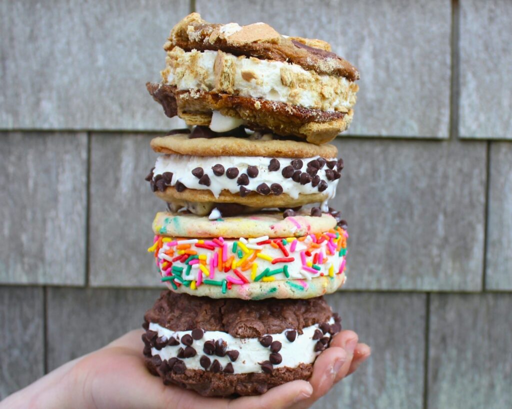 ice cream sandwiches