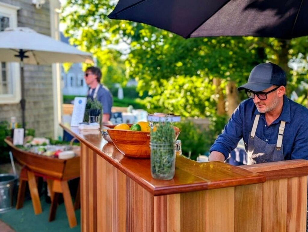 Stuart Boissonnault of Nantucket Cocktail Catering