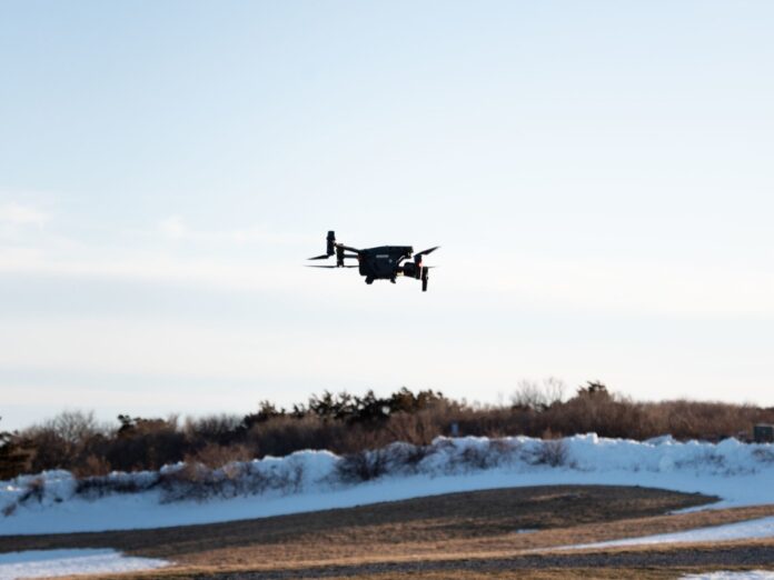 tick free mv using drones