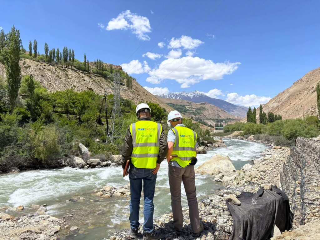 HSA staff in rural Tajikistan