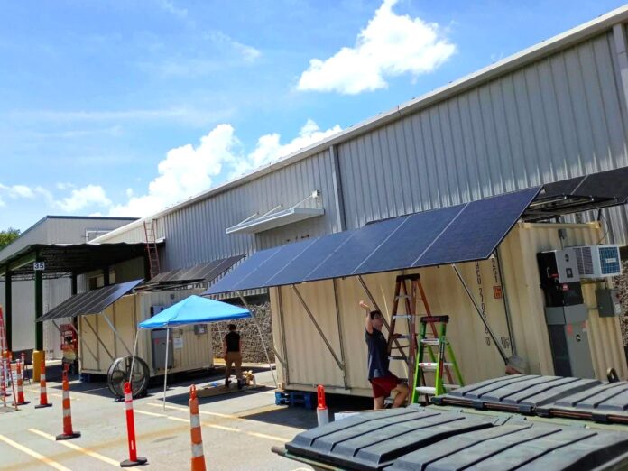 installing solar panels