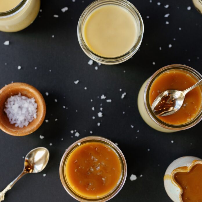 Salted Caramel Pots de Crème