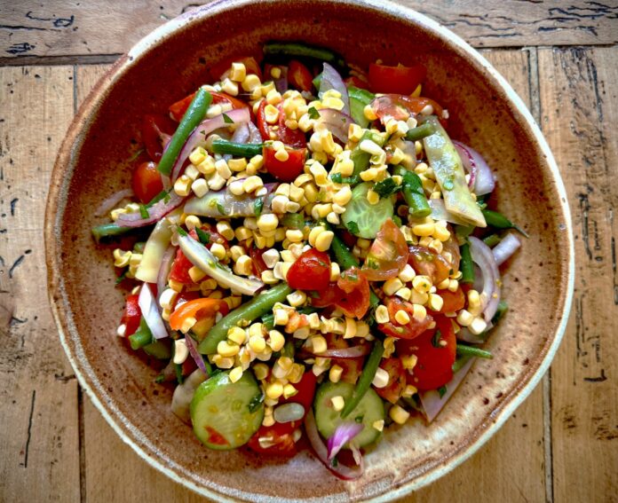 sun-kissed summer salad